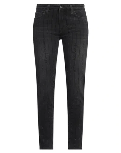 Armani Exchange Woman Jeans Black Size 28 Cotton, Elastane