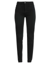 Armani Exchange Woman Jeans Black Size 32w-32l Cotton, Polyester, Viscose, Elastane In Black