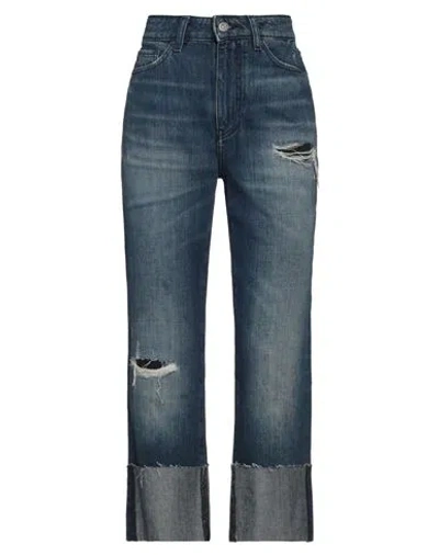 Armani Exchange Woman Jeans Blue Size 25 Cotton