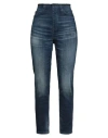 Armani Exchange Woman Jeans Blue Size 26w-32l Cotton, Elastane In Blue