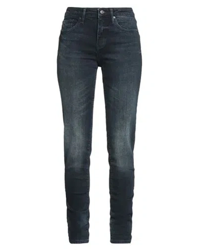 Armani Exchange Woman Jeans Blue Size 27 Cotton, Elastane
