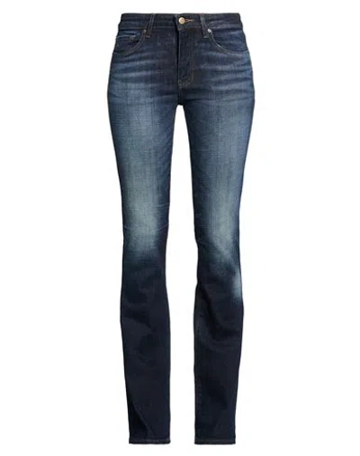 Armani Exchange Woman Jeans Blue Size 28 Cotton, Elastane