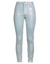 Armani Exchange Woman Jeans Blue Size 27 Cotton, Polyester, Elastane In Blue