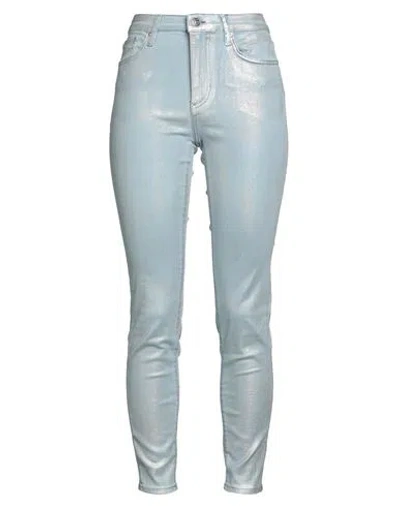 Armani Exchange Woman Jeans Blue Size 27 Cotton, Polyester, Elastane