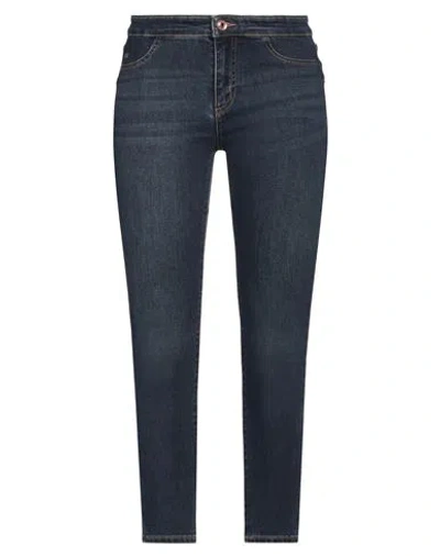 Armani Exchange Faded-effect Skinny Jeans In Blue