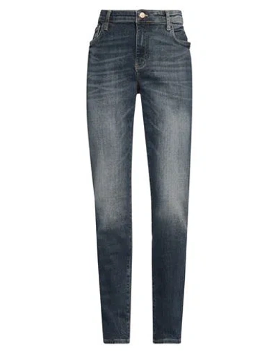 Armani Exchange Woman Jeans Blue Size 29 Cotton, Elastane
