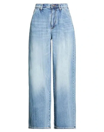 Armani Exchange Woman Jeans Blue Size 29 Cotton, Hemp