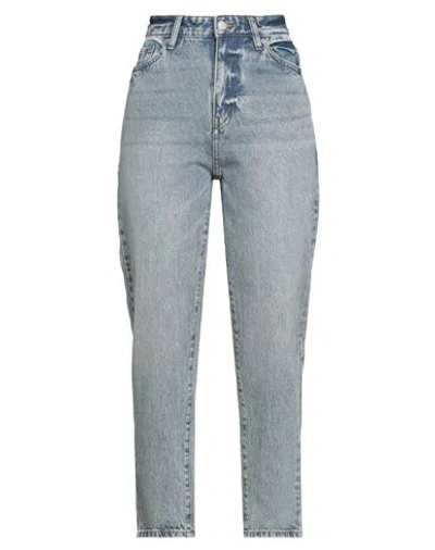 Armani Exchange Woman Jeans Blue Size 30w-32l Cotton