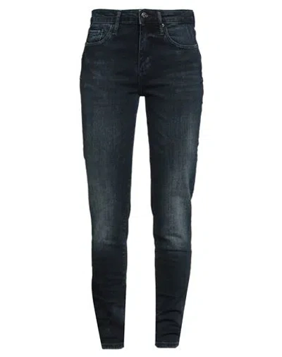 ARMANI EXCHANGE ARMANI EXCHANGE WOMAN JEANS BLUE SIZE 30W-32L COTTON, ELASTANE