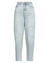 Armani Exchange Woman Jeans Blue Size 31 Cotton In Blue