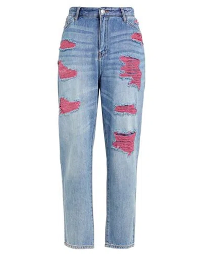 Armani Exchange Woman Jeans Blue Size 31 Cotton