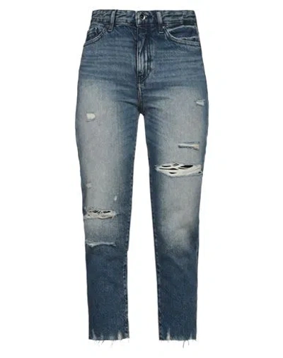 Armani Exchange Woman Jeans Blue Size 31 Cotton