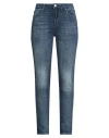 Armani Exchange Woman Jeans Blue Size 31 Cotton, Elastane