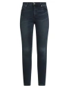 Armani Exchange Woman Jeans Blue Size 31w-32l Cotton, Polyester, Viscose, Elastane In Blue