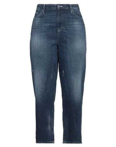 Armani Exchange Woman Jeans Blue Size 32 Cotton