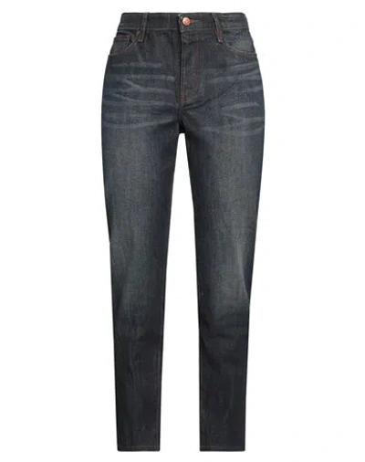 Armani Exchange Woman Jeans Blue Size 28 Cotton, Elastane