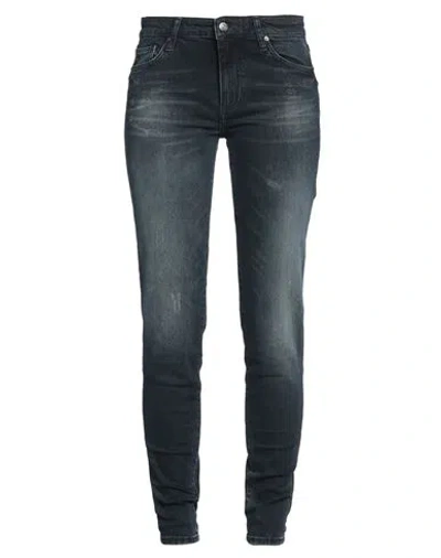 Armani Exchange Woman Jeans Blue Size 32 Cotton, Elastane