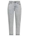 Armani Exchange Woman Jeans Blue Size 32w-32l Cotton In Blue