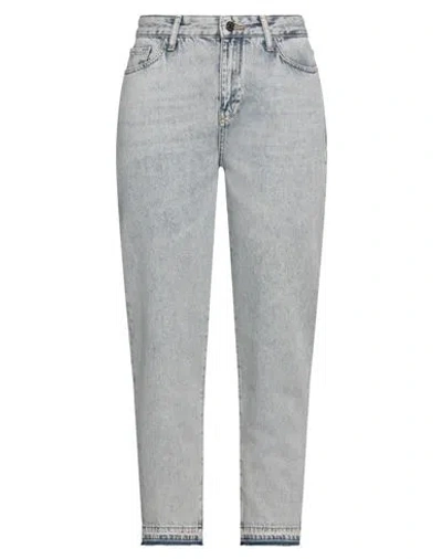 Armani Exchange Woman Jeans Blue Size 32w-32l Cotton