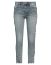 Armani Exchange Woman Jeans Blue Size 32w-32l Cotton, Elastane In Blue