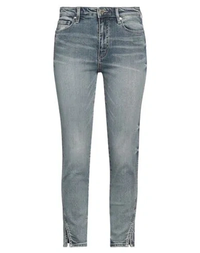 Armani Exchange Woman Jeans Blue Size 32w-32l Cotton, Elastane