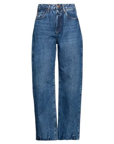 Armani Exchange Woman Jeans Blue Size 32w-32l Cotton