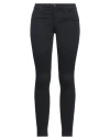 Armani Exchange Woman Jeans Navy Size 30 Cotton, Elastomultiester, Elastane In Navy Blue