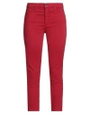 Armani Exchange Woman Jeans Red Size 30w-32l Cotton, Elastane