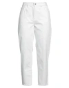 Armani Exchange Woman Jeans White Size 30 Cotton In White