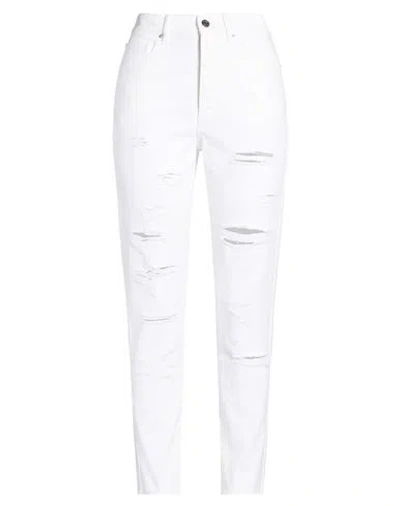 Armani Exchange Woman Jeans White Size 31 Cotton