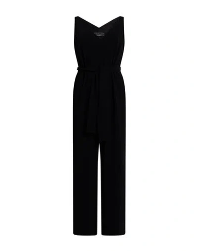 Armani Exchange Woman Jumpsuit Black Size 0 Polyester