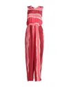 Armani Exchange Jumpsuits In Red