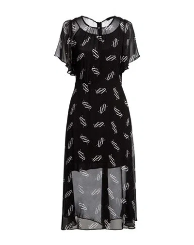 Armani Exchange Woman Midi Dress White Size 0 Viscose