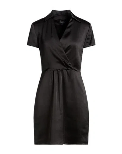 Armani Exchange Woman Mini Dress Black Size 10 Polyester