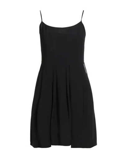 Armani Exchange Woman Mini Dress Black Size 2 Polyester