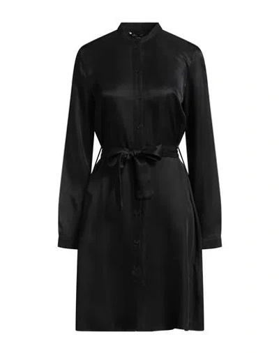 Armani Exchange Woman Mini Dress Black Size 4 Viscose