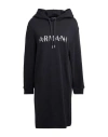 Armani Exchange Woman Mini Dress Black Size L Cotton