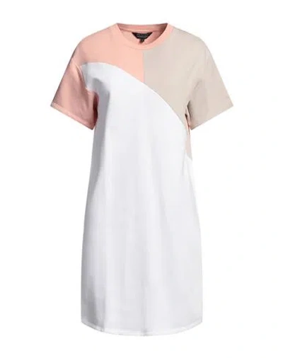 Armani Exchange Woman Mini Dress Pink Size L Cotton