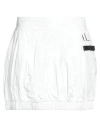 Armani Exchange Woman Mini Skirt White Size 12 Polyethylene In White