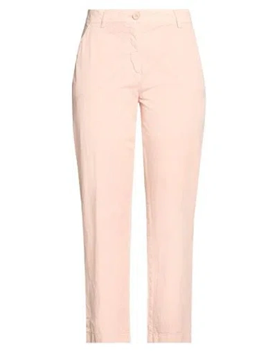 Armani Exchange Woman Pants Antique Rose Size 0 Cotton In Pink