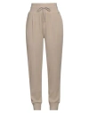 Armani Exchange Woman Pants Beige Size L Cotton, Polyester, Elastane