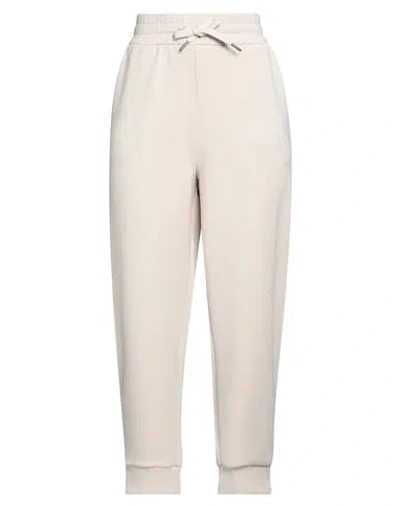 Armani Exchange Woman Pants Beige Size L Modal, Polyester, Elastane