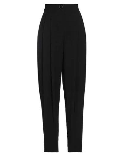 Armani Exchange Woman Pants Black Size 12 Polyester