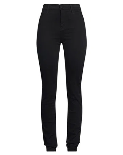 Armani Exchange Woman Pants Black Size 24 Cotton, Polyester, Viscose, Elastane