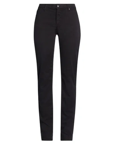 Armani Exchange Woman Pants Black Size 29 Cotton, Elastane