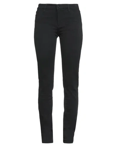 Armani Exchange Woman Pants Black Size 30w-32l Cotton, Polyester, Viscose, Elastane