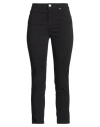 Armani Exchange Woman Pants Black Size 31 Cotton, Elastane In Black