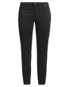 Armani Exchange Woman Pants Black Size 32 Cotton, Elastane