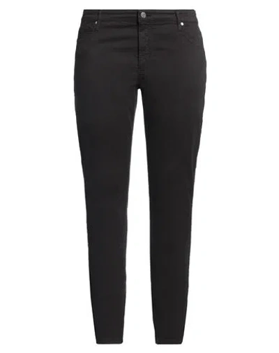 Armani Exchange Woman Pants Black Size 32 Cotton, Elastane