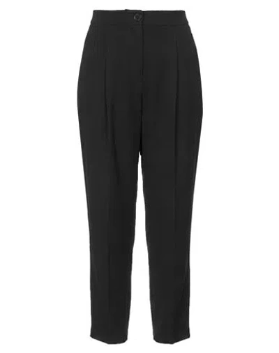 Armani Exchange Woman Pants Black Size 4 Polyester In Blue